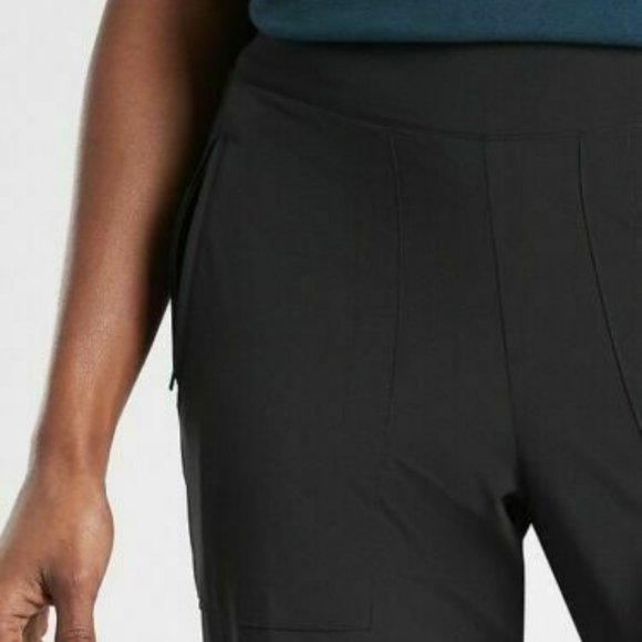 Athleta Chelsea Lined Cargo Pants size 20 Black - Picture 6 of 7